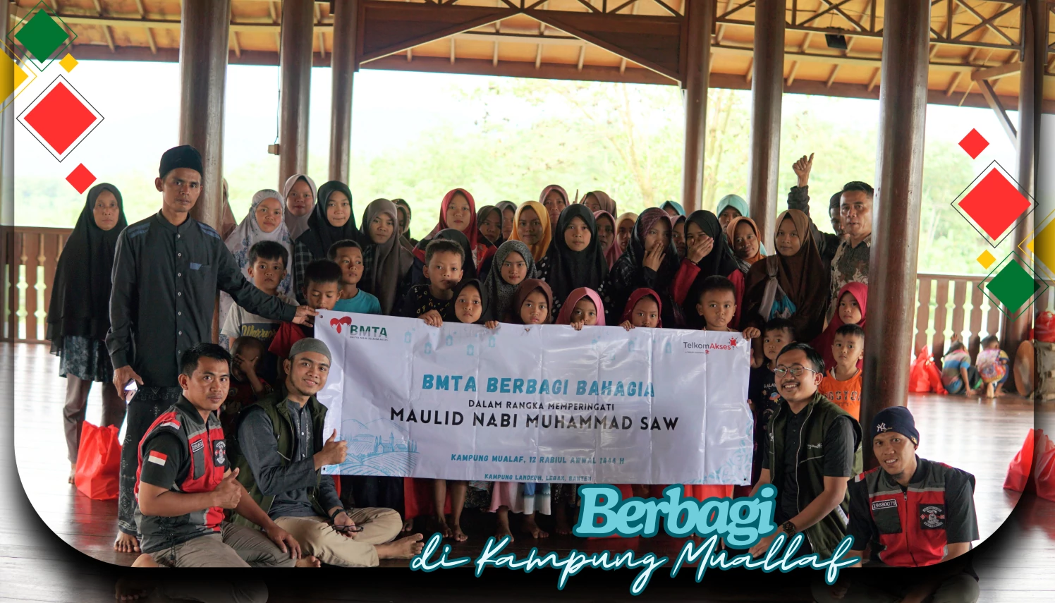 Berbagi ke Kampung Muallaf Baduy