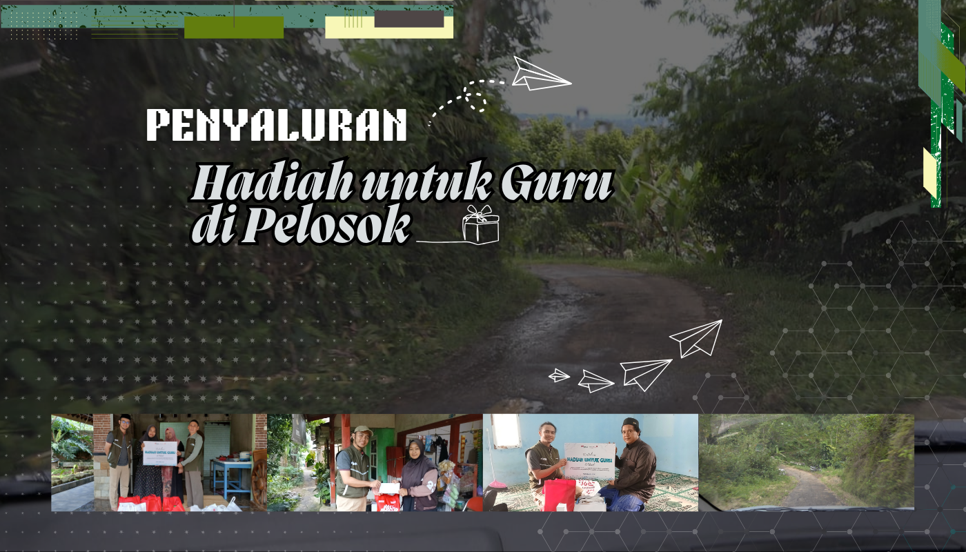 Distribusi Hadiah Guru di Pelosok
