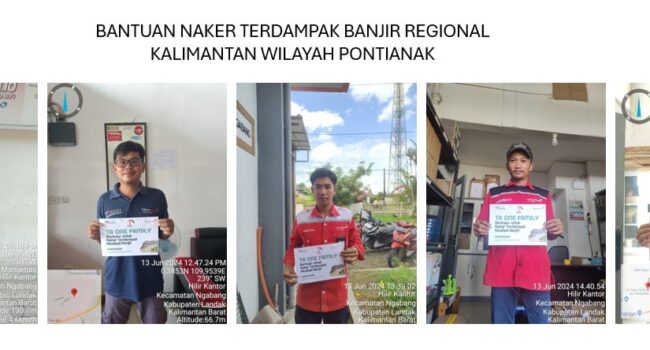 Banjir Pontianak Juli 2024