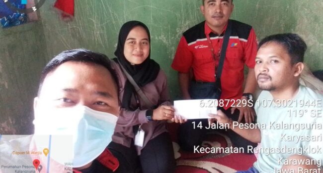 bantuan biaya pengobatan Sdr Jupri Karawang