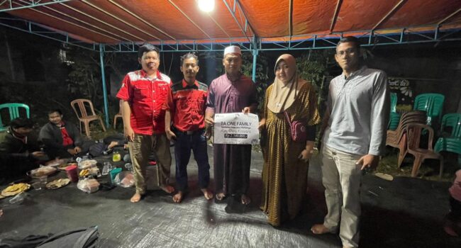 santunan duka alm doni koswara Naker jaksel